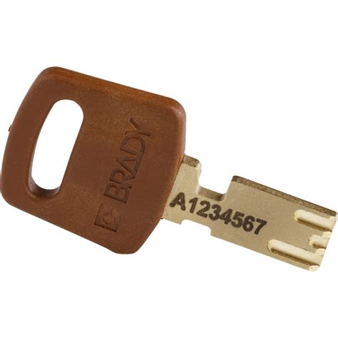 Brady SafeKey Compact Padlocks Nylon With 25 Mm Plastic Shackle