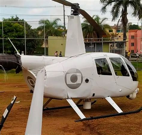 Helicóptero Da Globo Faz Pouso De Emergência Após Sofrer Falha Mecânica