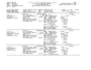 Orangetown Final Assessment Roll Town Of Orangetown