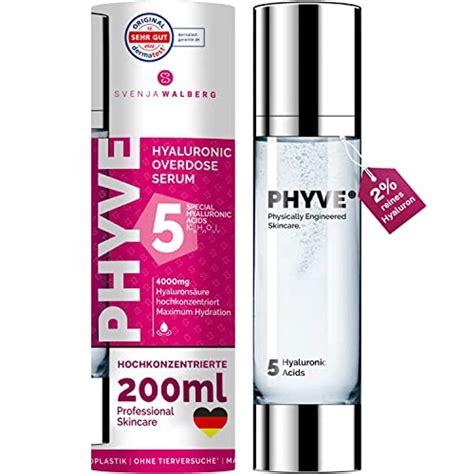 Hyaluron Serum Hochdosiert Phyve 200 Ml Im Hyaluron Serum Vergleich 2025