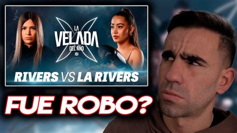 Análisis y opinión RIVERS vs LA RIVERS La Velada del Año 3 YouTube