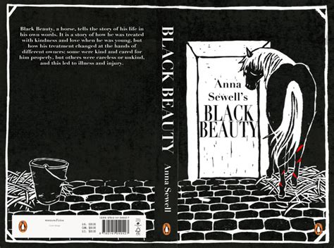 Black Beauty Book cover - Sophie Douglas Illustration