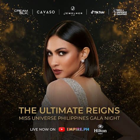 An Ad For The Upcoming Miss Universe Philippines Gala Night