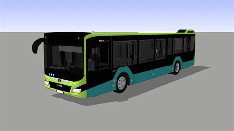 MAN Lion s City Efficient Hybrid by Šotouš Králíček Download free STL