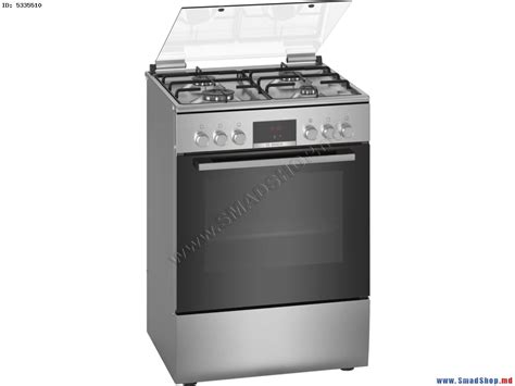 Комбинированная плита Bosch HXN390D50L Inox