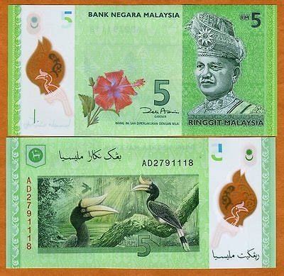 Jual Malaysia 5 Ringgit 2012 Polymer Di Lapak Anggita Banknotes