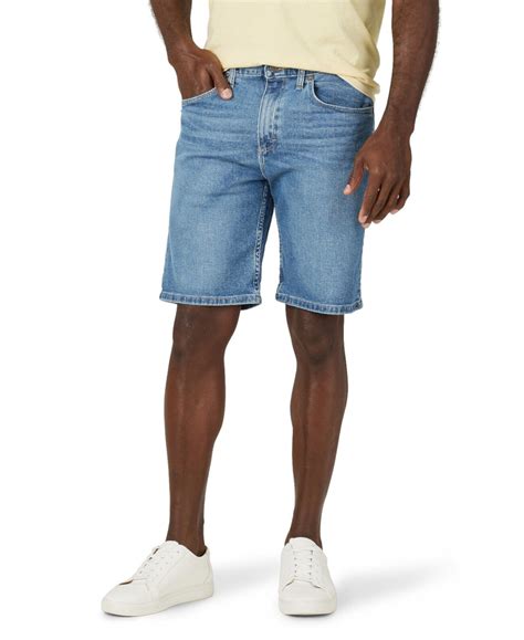 Купить Шорты Мужские джинсовые шорты Wrangler, цвет - cиний, по цене 5 ...