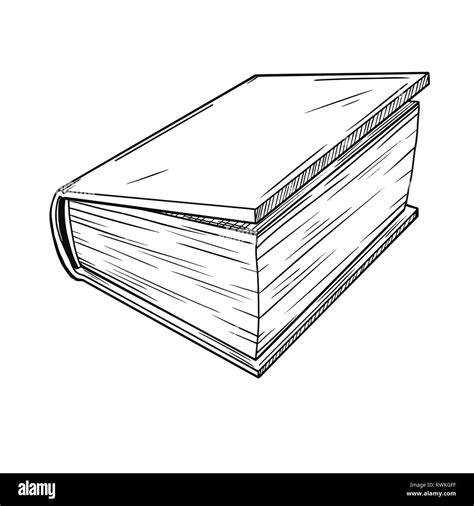 Realistic sketch book. The book is isolated on a white background ...