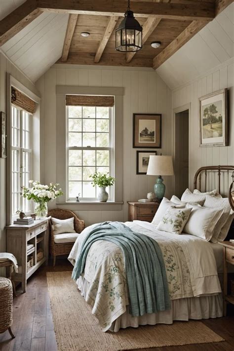 20 Dreamy Cottage Bedroom Ideas To Cozy Up Your Sleeping Sanctuary In 2024 Home Decor Bedroom