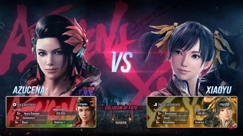 Tekken 8 Azucena Vs Xiaoyu Ranked Match YouTube