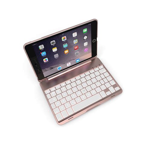 Premium Smart Case For 7.9” iPad mini - Gold & Cherry