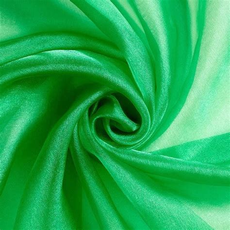 60 Green Organza Fabric Olive Green Organza Lime Green Organza