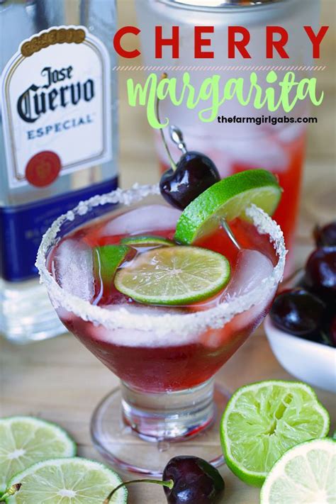 The Best Cherry Margarita Recipe Recipe Cherry Margarita Summer