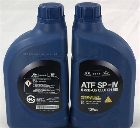 Масло HYUNDAI/KIA ATF SP-IV: достоинства и недостатки
