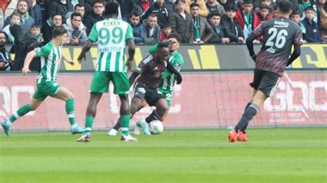 Son Dakika Kara Kartal son saniyede hayata döndü Beşiktaş Konya da 3