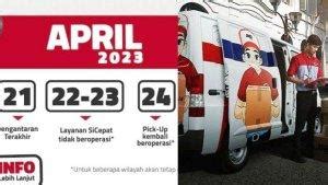 Ini Jadwal Ekspedisi Saat Libur Lebaran 2023 Ada Kurir J T JNE