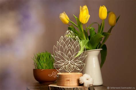 Luminaire Nightlight "Lotus-Nymph" in the online store at the Masters ...