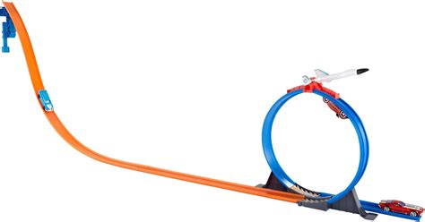 Amazon Hot Wheels Loop And Jump Stunt Track Set New Version