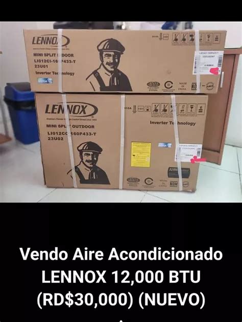 Corotos Aire Acondicionado Lennox 12000 BTU Inverter