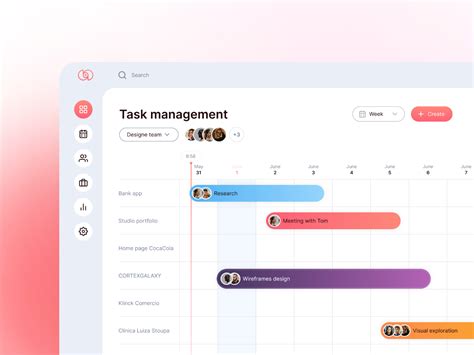 Task Management Dashboard by Valeria Sergunina on Dribbble