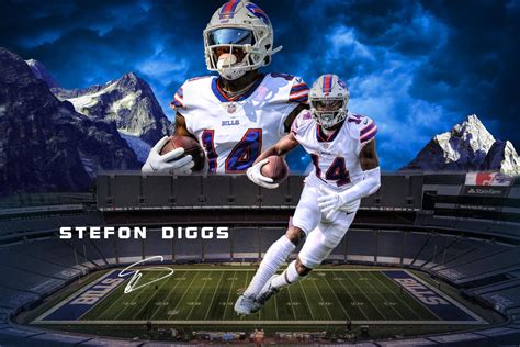 Stefon Diggs Desktop Wallpaper Discover More American Buffalo Bills