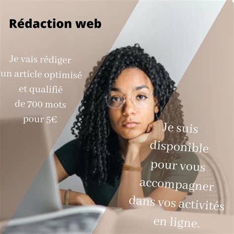 Je Vais R Diger Pour Vous Un Texte Unique Et Optimis Seo De Mots