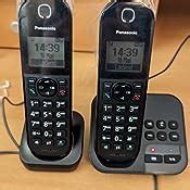 Panasonic KX TGC 422 GB Schnurloses Telefon Mit Anrufbeantworter Und