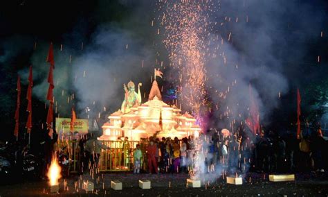 On The Eve Of Ram Mandir Consecration Ceremony In Ayodhya Grand