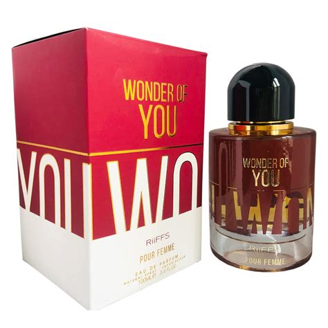 Perfume Riiffs Wonder Of You Rojo Edp 100ml Mujer Perfume Arabe