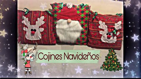 Manualidades NavideÑas Cojines NavideÑos Faciles De Hacer 🎄🎅🏼 Youtube