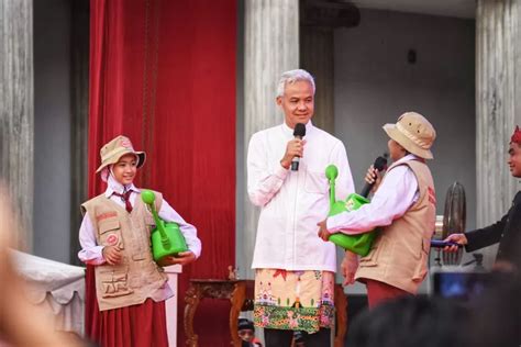 Rayakan Hut Kota Semarang Ke Ganjar Pranowo Titip Pesan