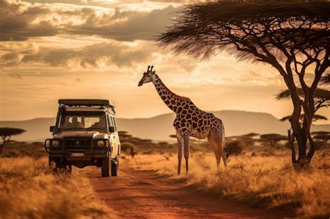 Premium AI Image | Epic safari adventures a visual safari wildlife ...