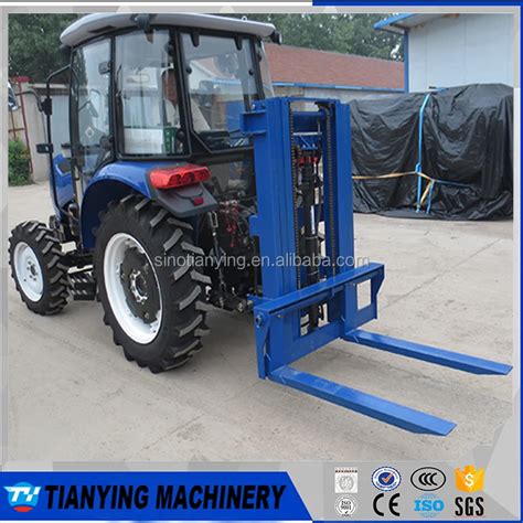 High Quality Tractor Mounted 3 Point Hitch Forklift Lifting 2700 Mm For