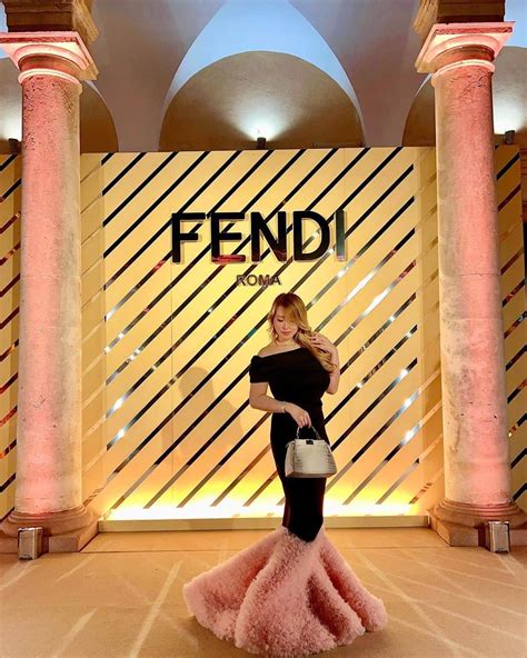 Ayuさんのインスタグラム写真 Ayuinstagram「cocktail Party Fendi🍸💛 シチリア島で行われたfendi