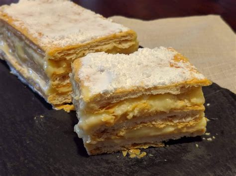 Milhojas De Crema Pastelera Commememucho