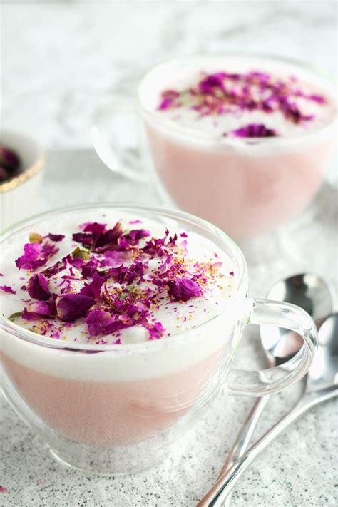 Vanilla Rose Tea Latte Sweet Serenity Kitchen Recipe Tea Recipes