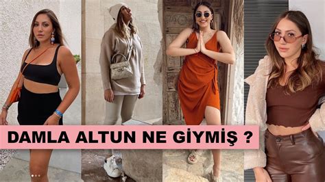 DAMLA ALTUN NE GİYMİŞ RENK UYUMLARI FASHIONSTALK 09 YouTube