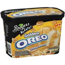 The Ice Cream Snob: Ice cream review: Breyers Blasts! Golden Oreo