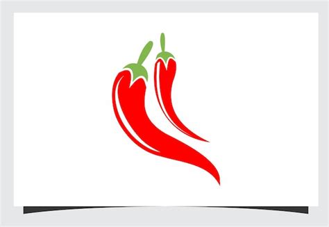 Premium Vector | Chilli logo design