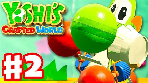 Yoshi's Crafted World Walkthrough Part 4 - unlimitedyellow