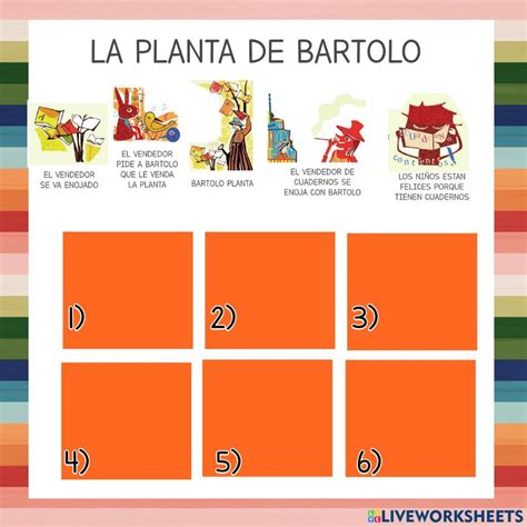 La Planta De Bartolo Interactive Worksheet La Planta De Bartolo