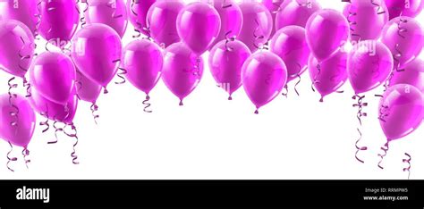 Purple Birthday Background Stock Vector Images Alamy