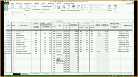 Original Vorstellung Excel Vorlage Verpflegungsmehraufwendungen