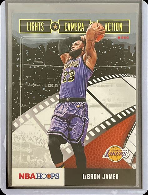 Panini Mosaic Lebron James Lights Camera Action Ebay