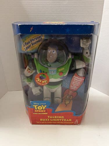 Toy Story And Beyond Talking Buzz Lightyear Rare In Box Disney