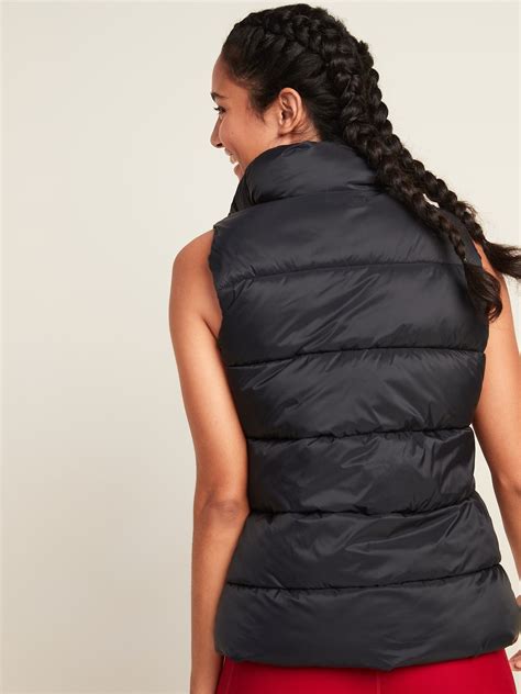 Frost Free Puffer Vest For Women Old Navy Womens Puffer Vest