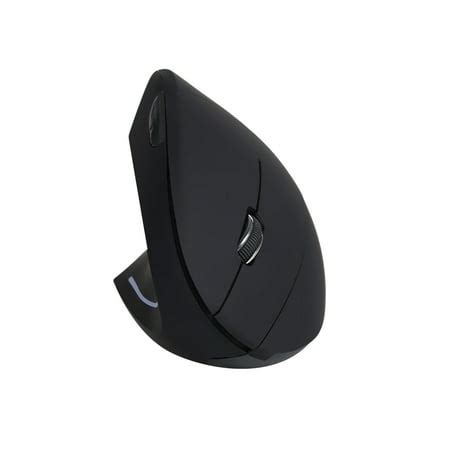 2.4G Wireless Vertical Mouse Left Hand USB Ergonomic Optical Mouse Left ...