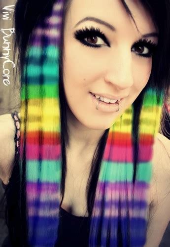 Vivi Bunnycore Colorful Emo Scene Hair Scene Photo 35102615 Fanpop