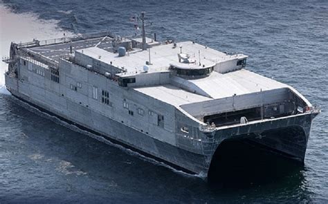 Us Navy Launches Expeditionary Fast Transport Vessel Usns Cody Epf 14