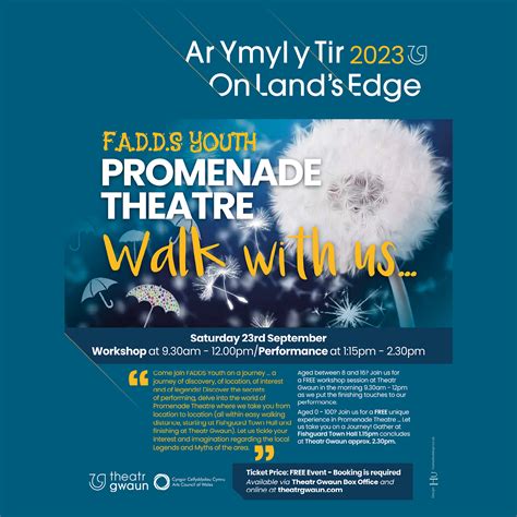 Fadds Youth Promenade Theatre Theatr Gwaun